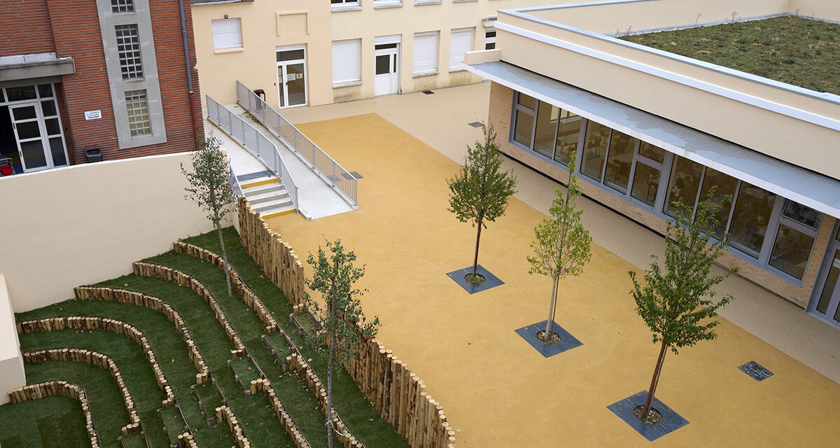 Extension/rénovation du groupe scolaire PVC à Bezons