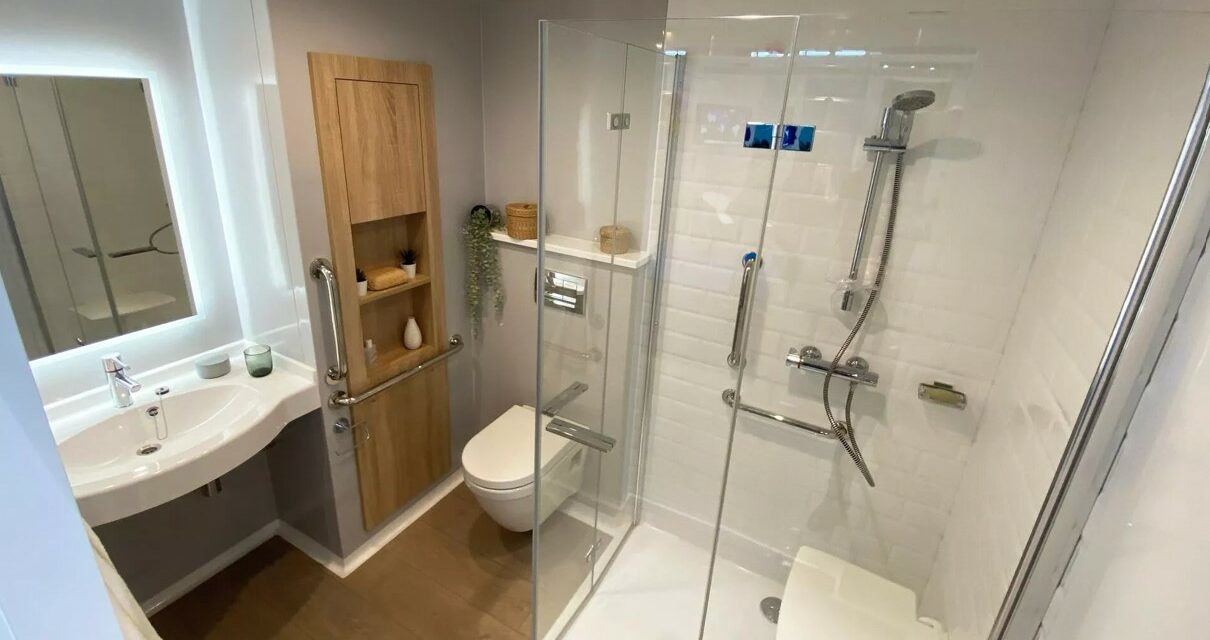 Des modules de salles de bain prêtes à poser