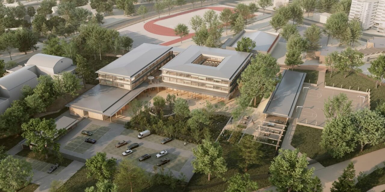 Reconstruction du collège La Justice à Cergy
