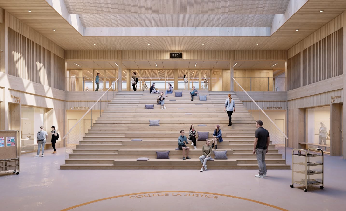 A0101_Renovation_College_Justice_Cergy_Pontoise_TBS_3_Credit_Cabinet_MAAJ_Architectes